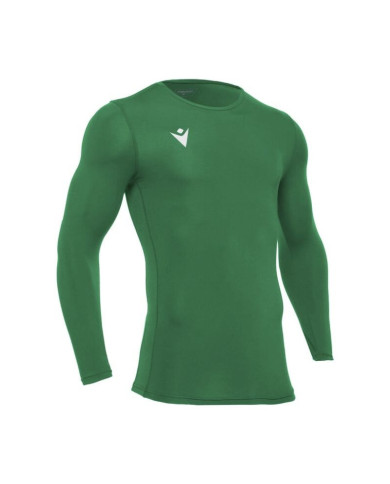 Camiseta térmica verde oscuro