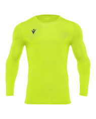 Camiseta térmica amarillo fluor